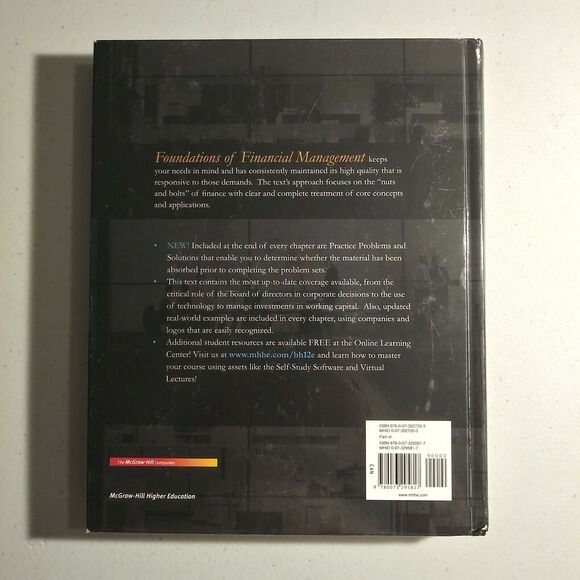 Foundations of Financial Management Stanley B. Block 12th Ed - Picture 2 of 3